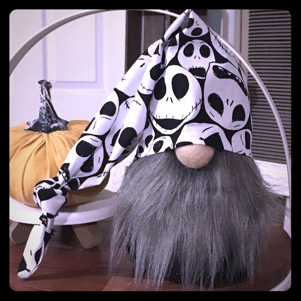 Handmade Gnome- Nightmare Before Christmas Decor